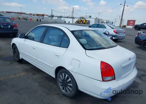 2001 Hyundai Elantra Gls from USA, damaged, VIN KMHDN45D41U227137